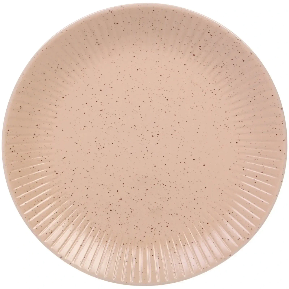 Тарелка керамическая 27,5см «Бисквит» кремовая