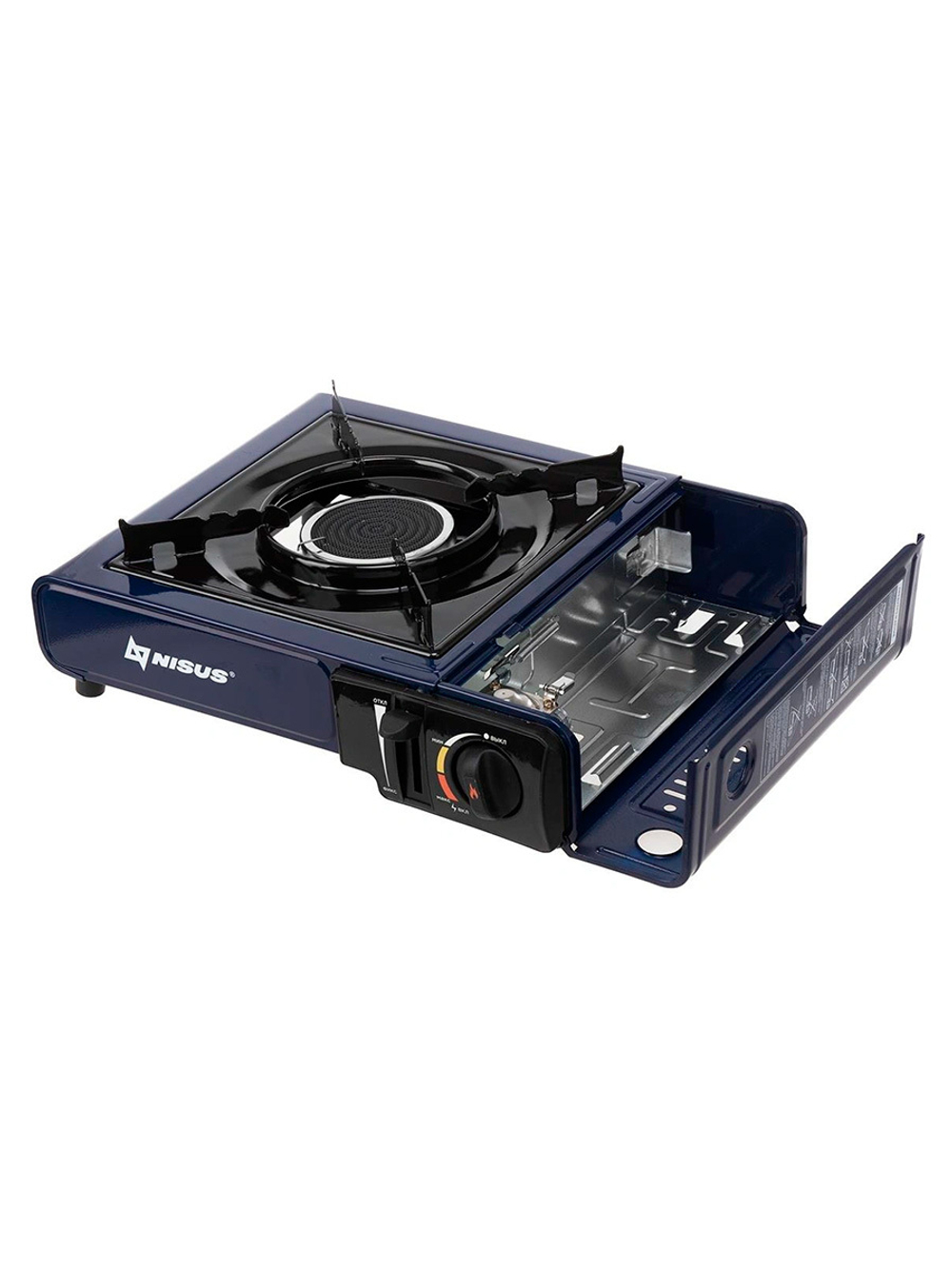 Плита газовая Nisus портат. в кейсе, горелка керамическая (N-BDZ-155C-A)