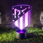3D Светильник "Атлетико Мадрид" (  Atlético de Madrid)
