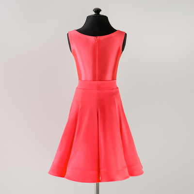 Standart 4-03-03-C | Рейтинговое платье годе для спортивных бальных танцев | Vasileva Dance