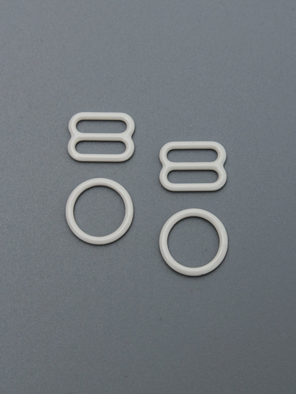 Кольцо, регулятор, крючок для бюстгальтера шампань 1 см