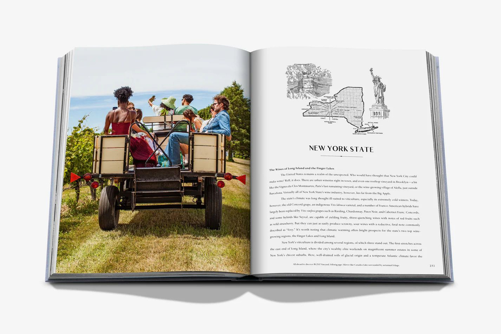 Книга на английском языке Assouline WINE & TRAVEL UNITED STATES OF AMERICA