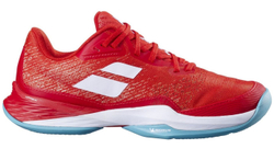 Женские теннисные кроссовки Babolat Jet Mach 3 Clay - fiesta red