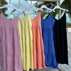 ДО ШТАПЕЛЬ Сарафан Люкс Однотон