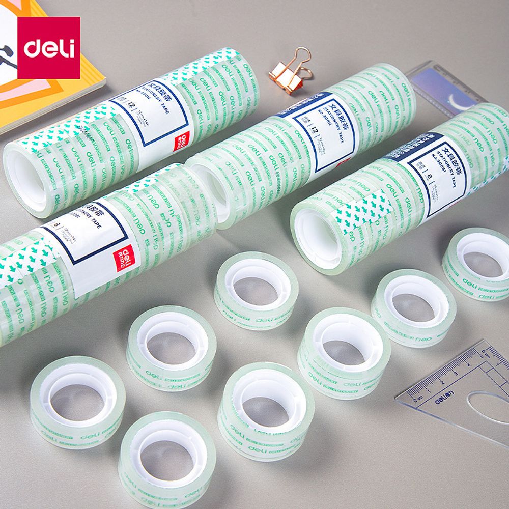 Канцелярский скотч Deli &quot;Air&quot;, 8 мм