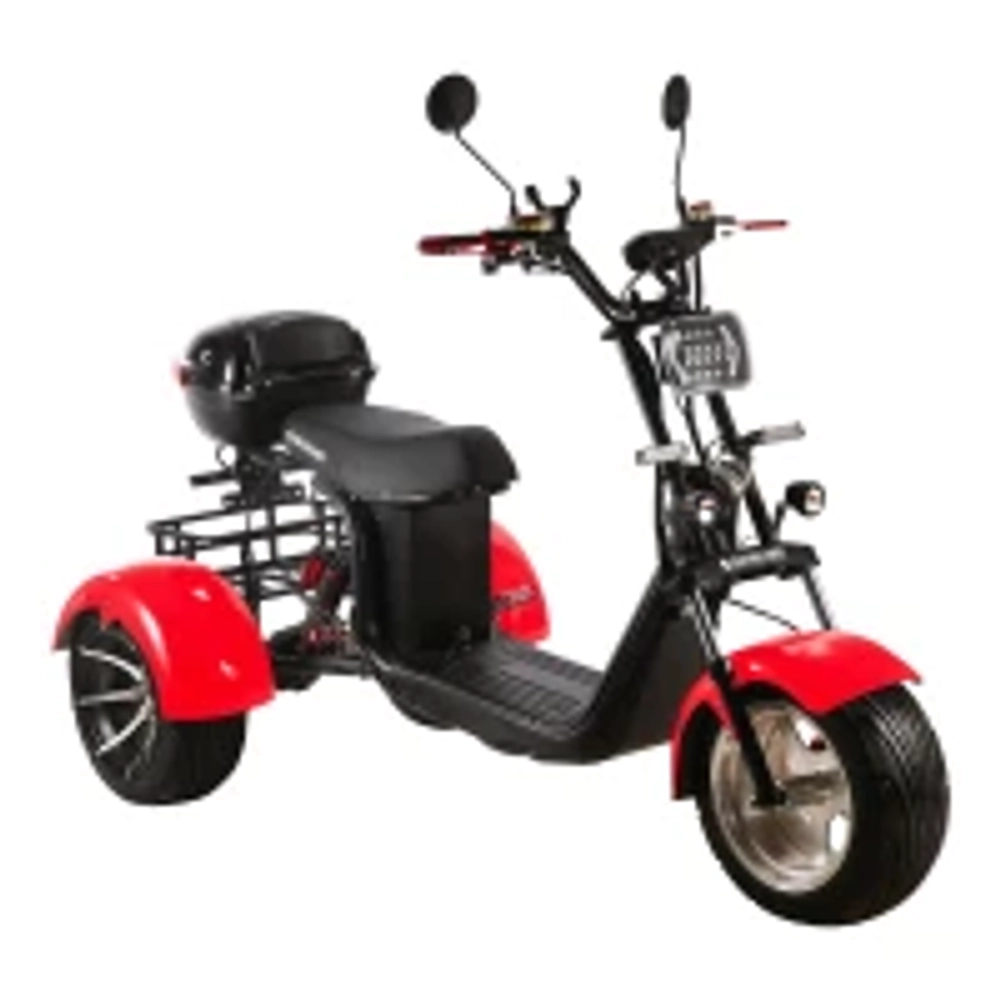 Электроскутер CityCoCo Trike GT X7 PRO С БАГАЖНИКОМ
