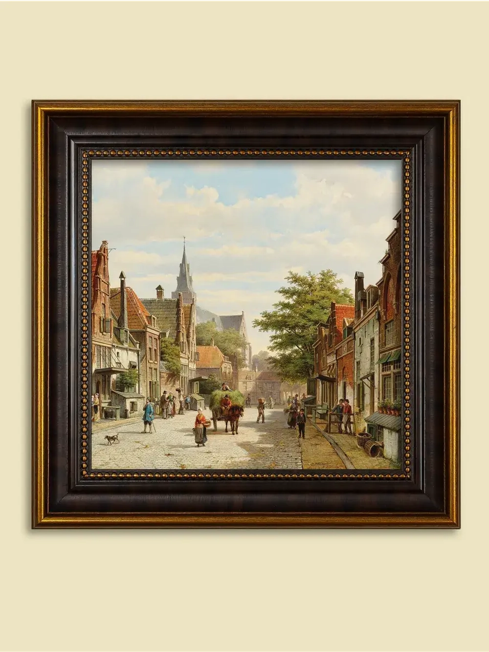 Картина серии "Голландия" настенная для интерьера 26*26 см