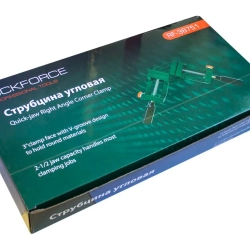 Струбцина винтовая угловая (2 зажима, max захват-70мм) RockForce##Rock FORCE RF-38751