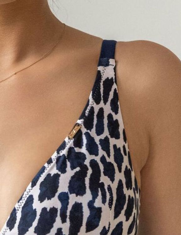 Купальный бюст Kris Line Santorini Bralette Bikini (синий/белый)