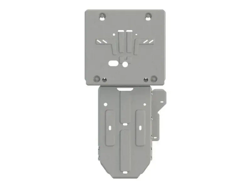 Защита картера двигателя, КПП (4 мм, алюминий) для Genesis GV80 2021- (V = 3.0d FWD; 2.5 AT 4WD) Sheriff.09.4872