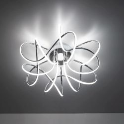 Citilux Джемини Смарт CL229A161E RGB Умная люстра Хром