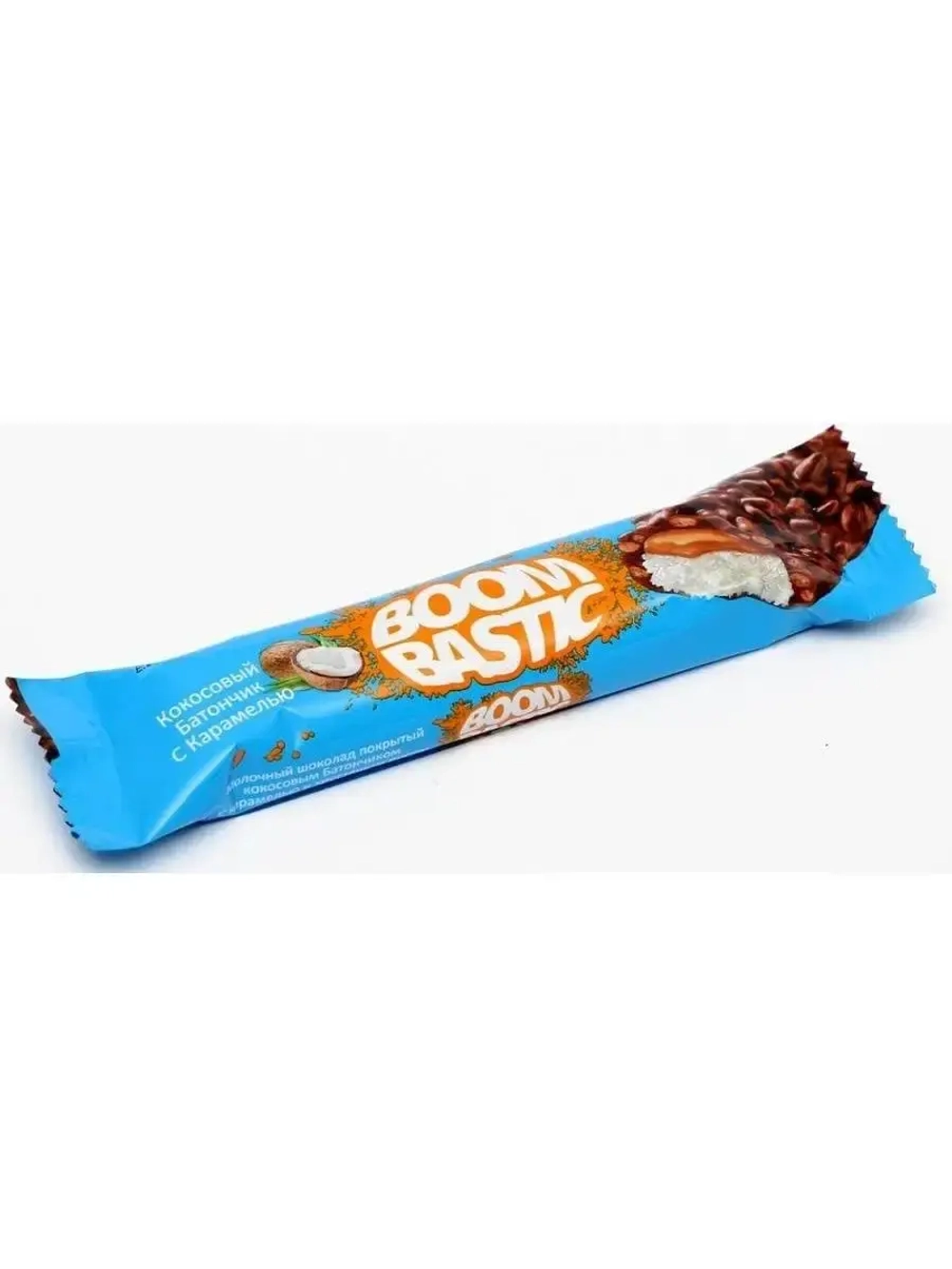 Шоколадный батончик Boombastic Coconut Кокос, карамель