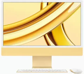 Apple iMac 24" Retina 4,5K, M3 2023 (8C CPU, 10C GPU), 16 Гб, SSD 1 Тб, желтый