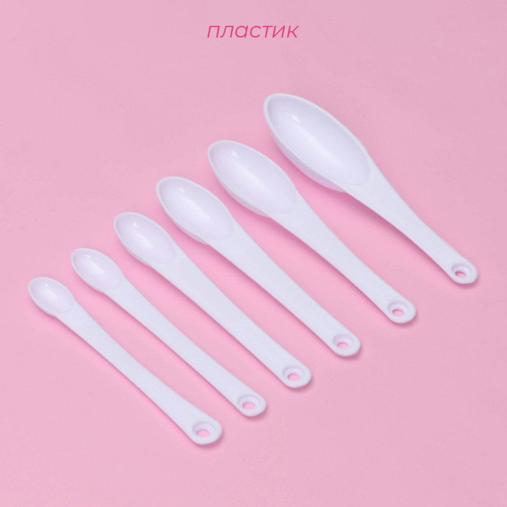 Набор мерных ложек Доляна, 11 шт: 30/60/80/125/250 мл, 0,6/1,2/2,5/5/7,5/15 мл