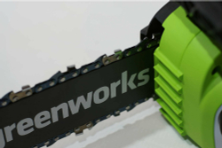 Цепная пила аккумуляторная GREENWORKS G24CS25 24В,25см,3/8-1,1-40 (без АКБ и ЗУ) (2007707)