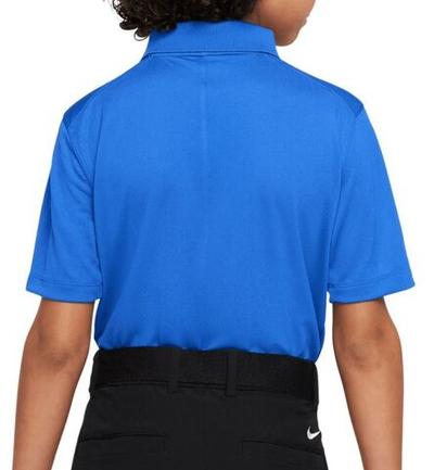 Футболка для мальчика теннисная Nike Dri-Fit Victory Golf Polo - game royal/white