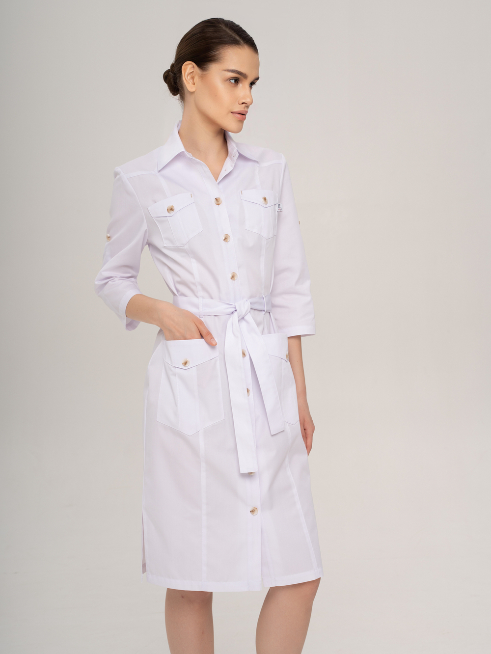 Халат медицинский женский | Х-229 3/4 сатори