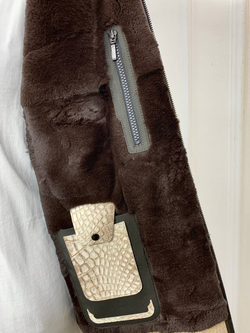 Куртка Brunello Cucinelli вставки из кожи крокодила
