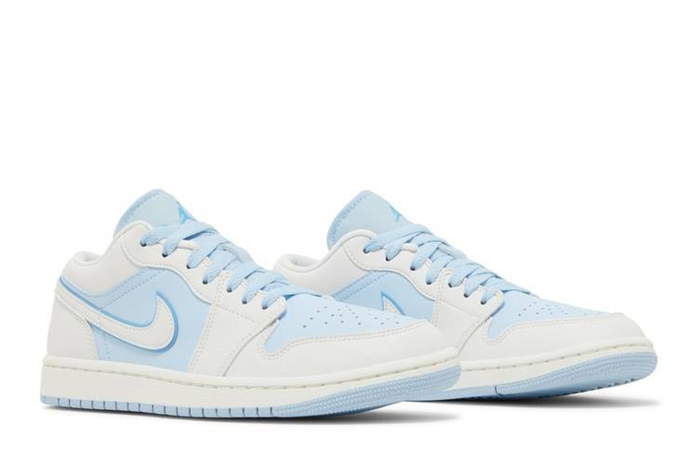 Кроссовки Jordan Air Jordan 1 Low "Ice Blue" (Женская размерная сетка)