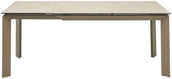 Стол CREMONA 180 KL-105, итальянская керамика/ Тауп