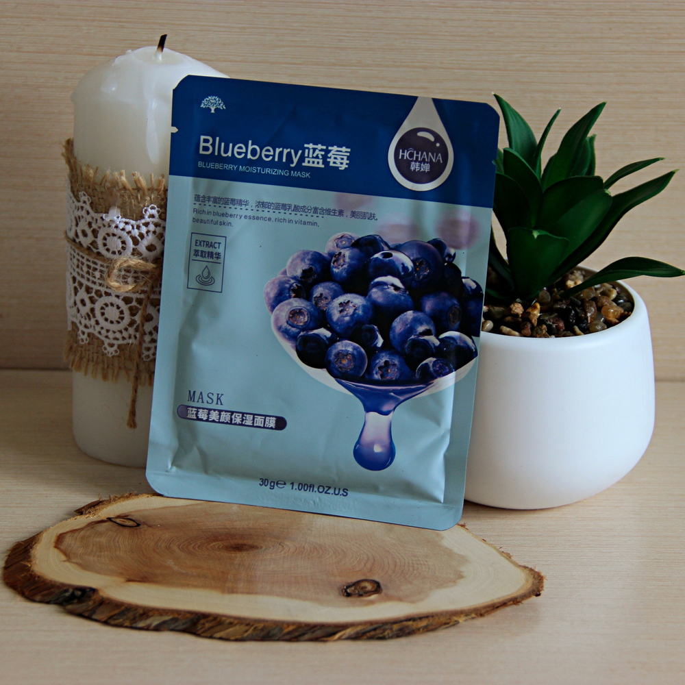 Тканевая маска с черникой