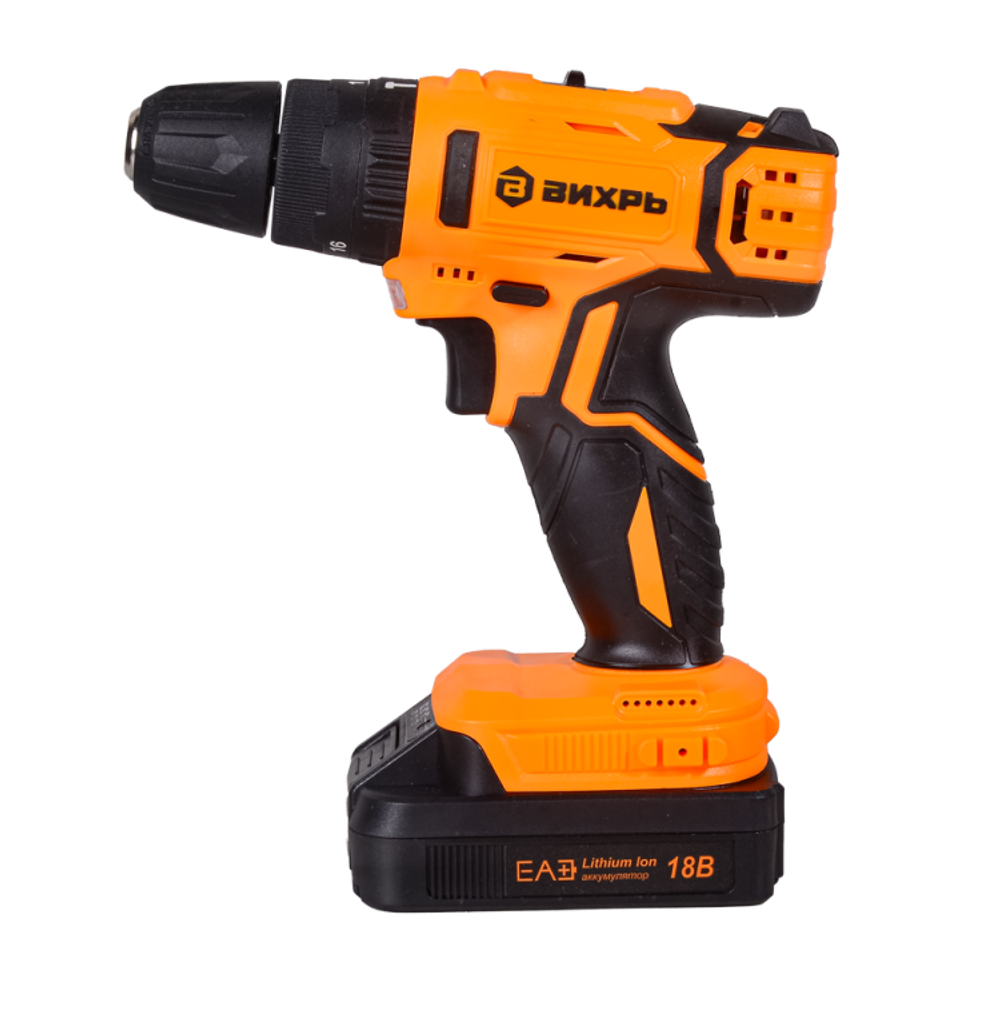 Дрель-шуруповерт Вихрь ДА-18Л-2КУ