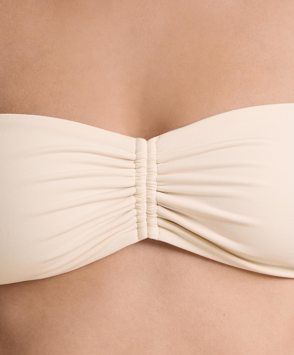 OYSHO Топ бикини-бандо, экрю