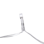 Гирлянда для дома на батарейках 5м 50 ламп LED от 2*АА, прозрач.провод, IP-20, Теплый белый