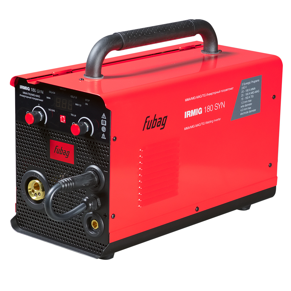 Сварочный аппарат Fubag IRMIG 180 SYN+Маска IR 9-13N S+Краги FWGN 10R