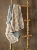 Двусторонний плед Mjölk Круассаны