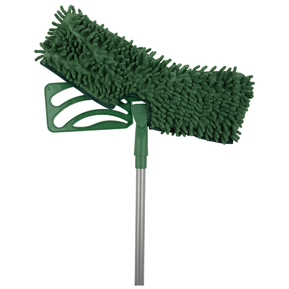 Швабра для пола с насадкой из микрофибры и телесоп.черенком 72-118см, 2-х сторонняя MopM5 Promo