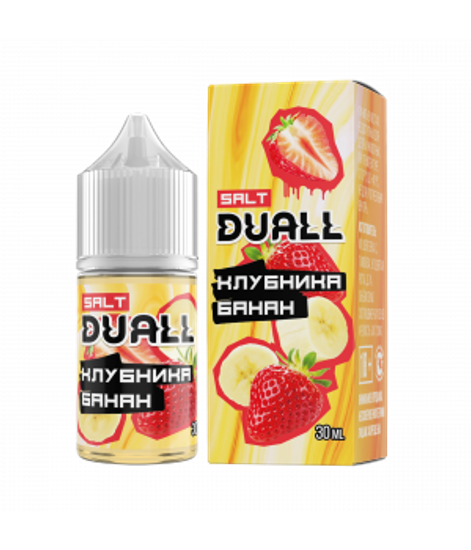 Жидкость Duall, 30 мл, Light Клубника, банан
