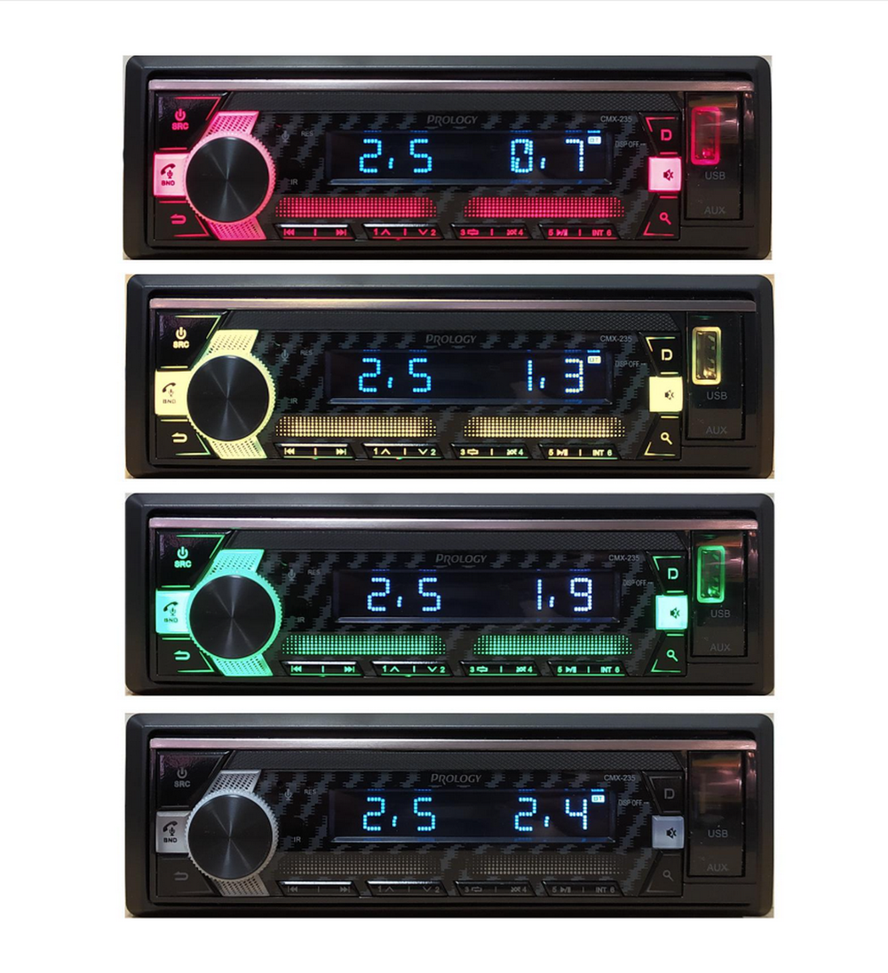 Автомагнитола Prology CMX-235 (4x55W) + парктроник