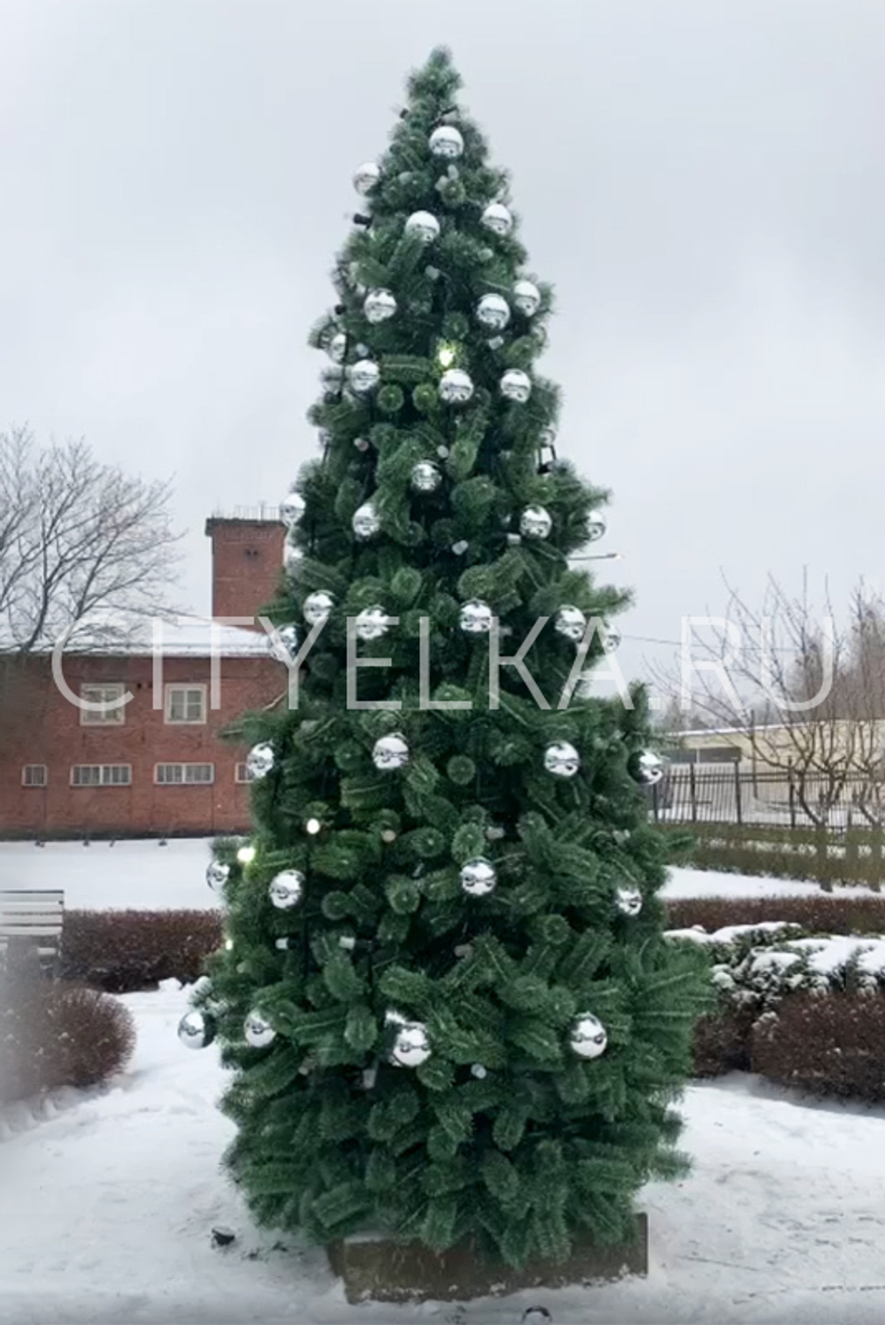 Сосна уличная искусственная "Евро-2" каркасная