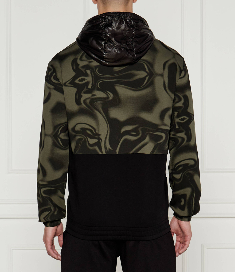 Худи EA7 - оливковый(6DPM09 PJOGZ)