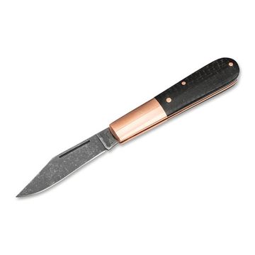 Складной нож Boker 110054 Barlow Copper Integral микарта c клинком из стали Böhler N690, рукоять медь / микарта