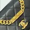 Сумка с клапаном на цепочке Chanel черный