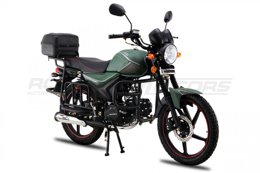 Мопед ROCKOT ALPHA TOURIST M-12 (зеленый матовый)