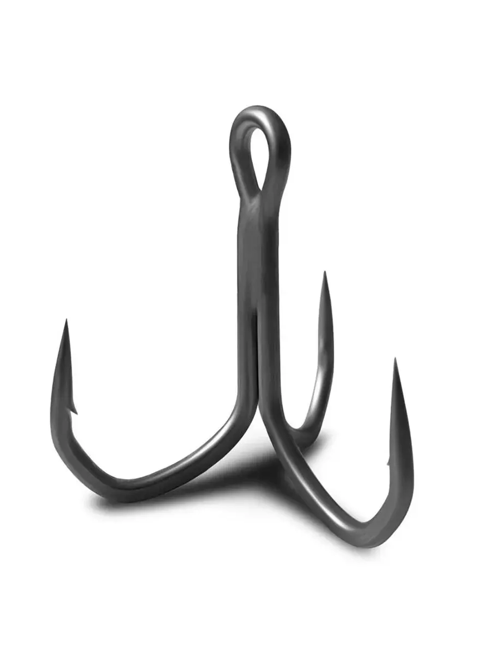 Крючок тройной рыболовный 7557 №2/0, 5 шт в упаковке