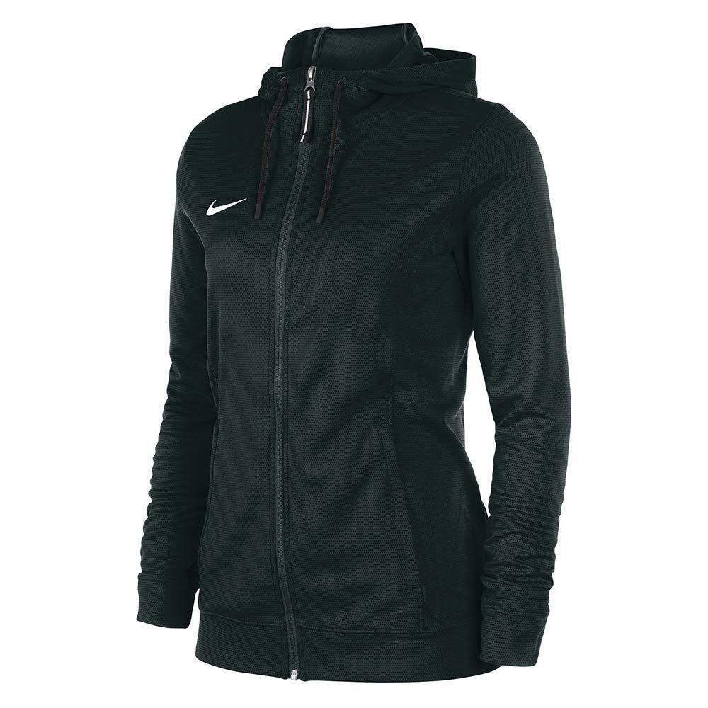 Толстовка Women&#39;s Nike Team Basketball Hoodie Full Zip Black