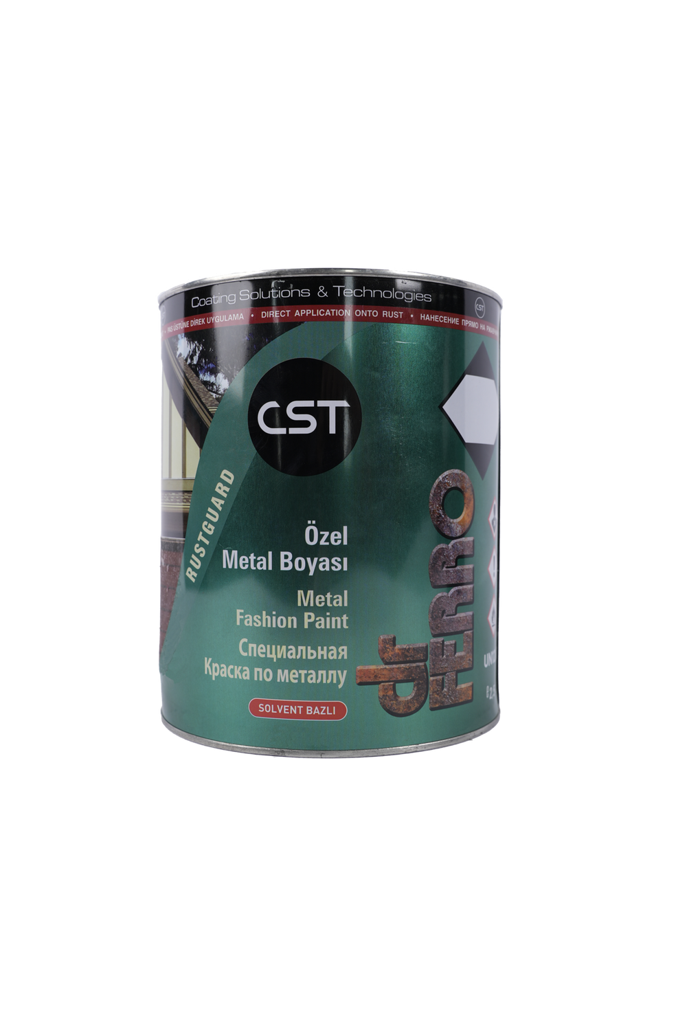 КРАСКА CST DR. FERRO METAL FASHION БОРДО (1720) 3КГ