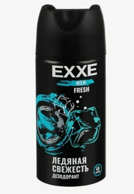 EXXE мужской дезодорант аэрозоль FRESH, 150 мл