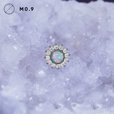 Sunflower Opal #17 & Crystal