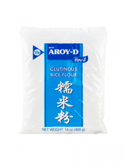 ОПТ Мука рисовая клейкая 400 гр Aroy-D, 1 ящик (20 шт).