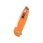 Нож складной Bestech Fin сталь 14C28N, рукоять G10 оранжевая