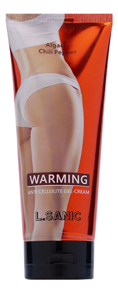 L.SANIC Антицеллюлитный крем-гель с разогревающим эффектом Warming Anti Cellulite Gel-Cream 200мл