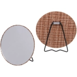 Зеркало настольное «ФРАТЕЛЛИ», кофейный цвет, 15*15см (коробка)