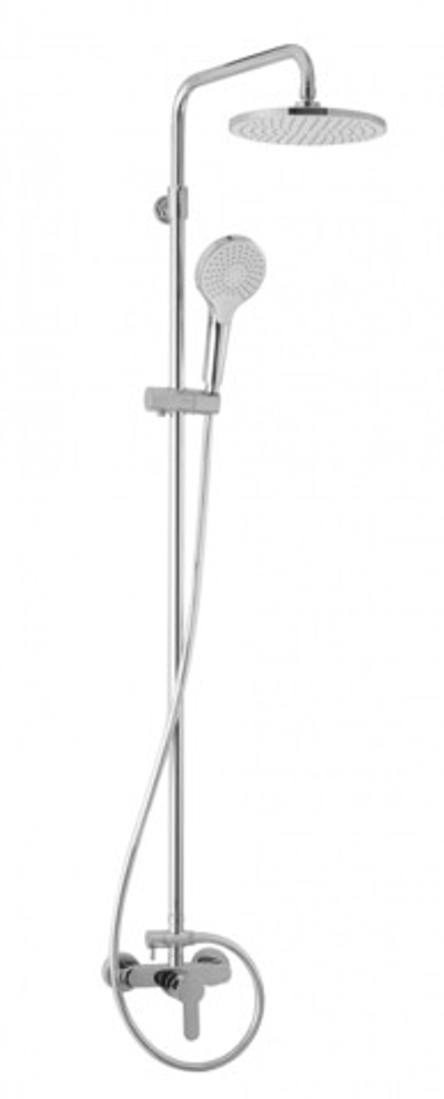 Душевая система AZARIO TEVIS со смесителем для душа, хром (AZ-15780161)