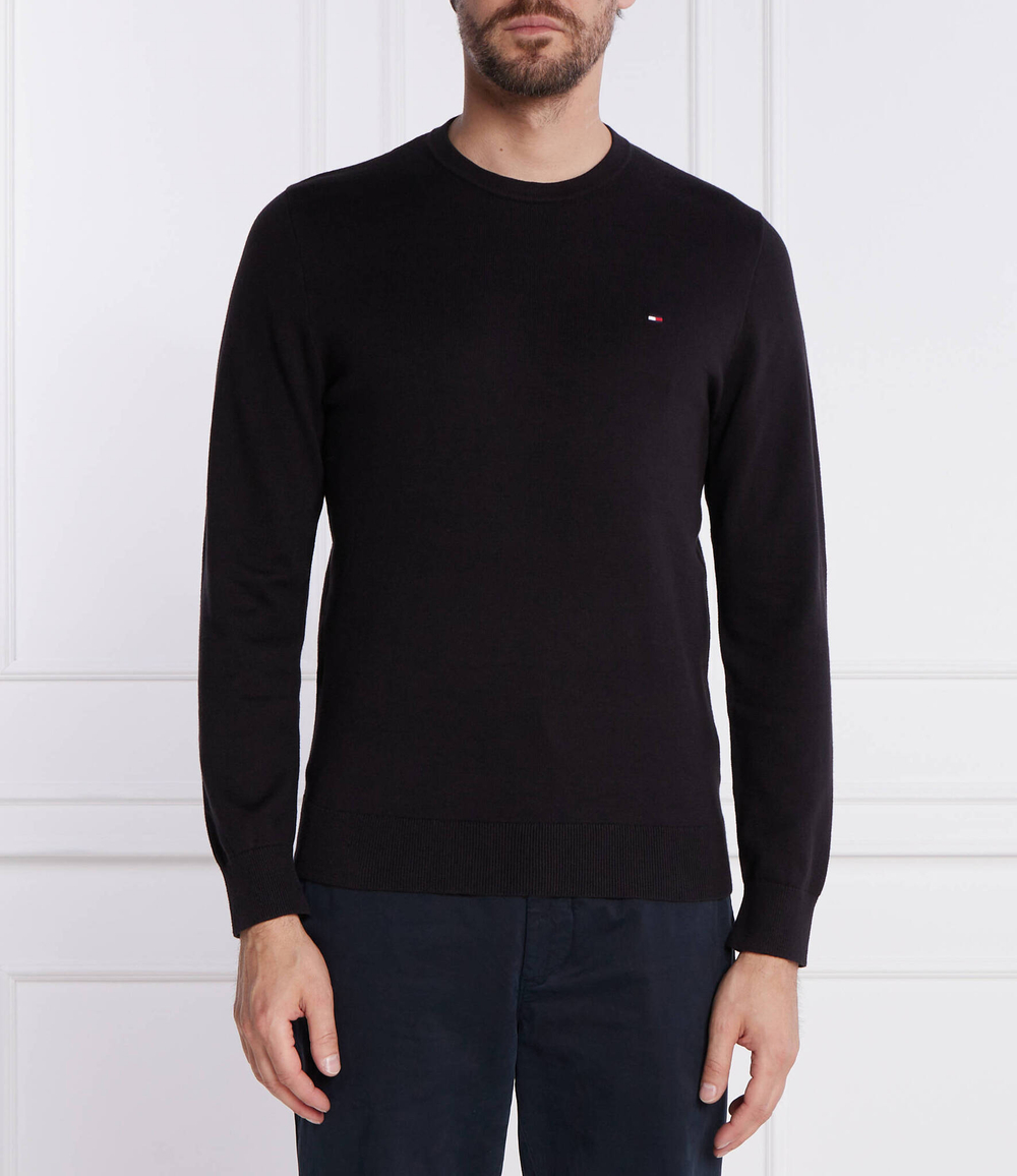 Свитер CLASSIC CREW Tommy Hilfiger - черный(MW0MW32026)