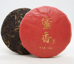 59281 Чай прессованный красный "Сэнчжун, Мисян Хун Ча", мини бин 100гр